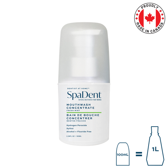 SpaDent Mouthwash Concentrate - Fresh Mint (100ml) - Lifestyle Markets