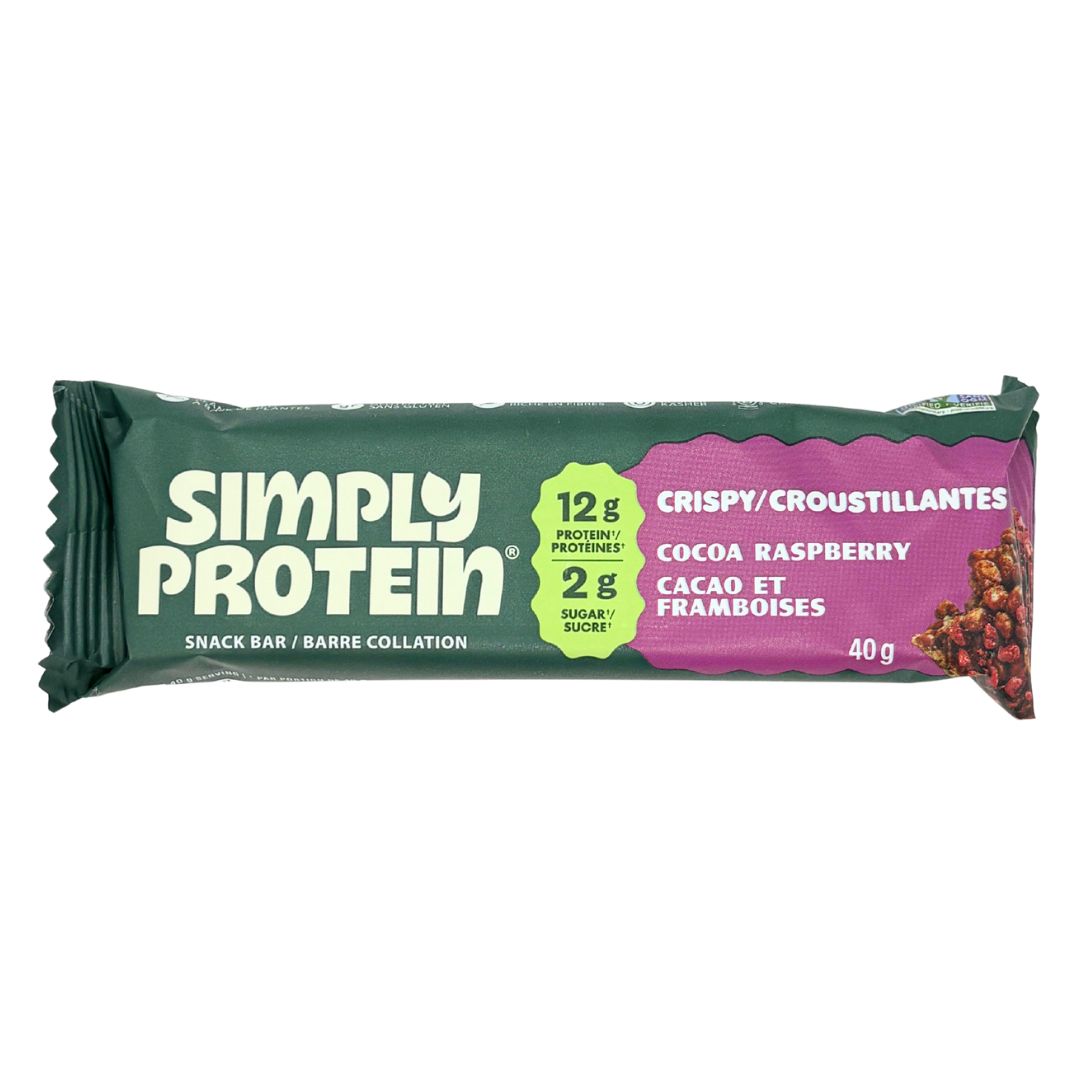 Simply Protein Bar - Crispy Cocoa Raspberry (40g)