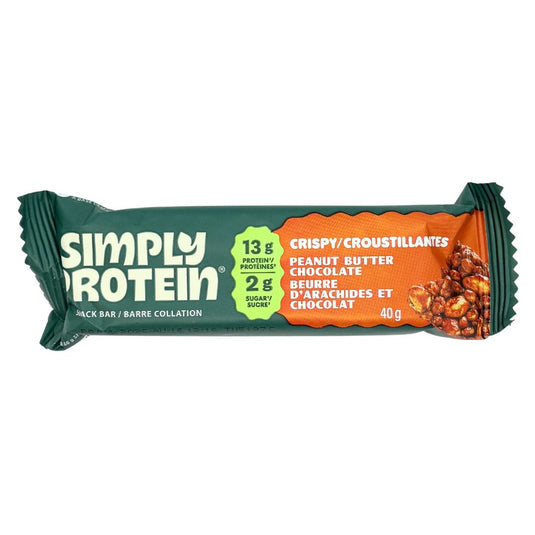 Simply Protein Bar - Peanut Butter Chocolate (40g) - Lifestyle Markets