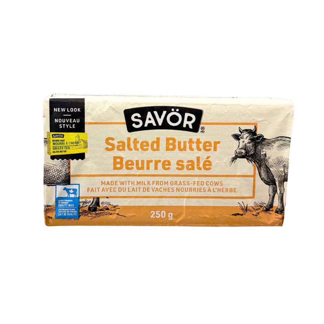 Savor Grassfed Butter - Salted (250g)