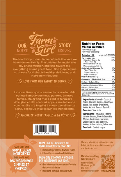 Farm Girl Granola Salted Caramel (300g) - Lifestyle Markets