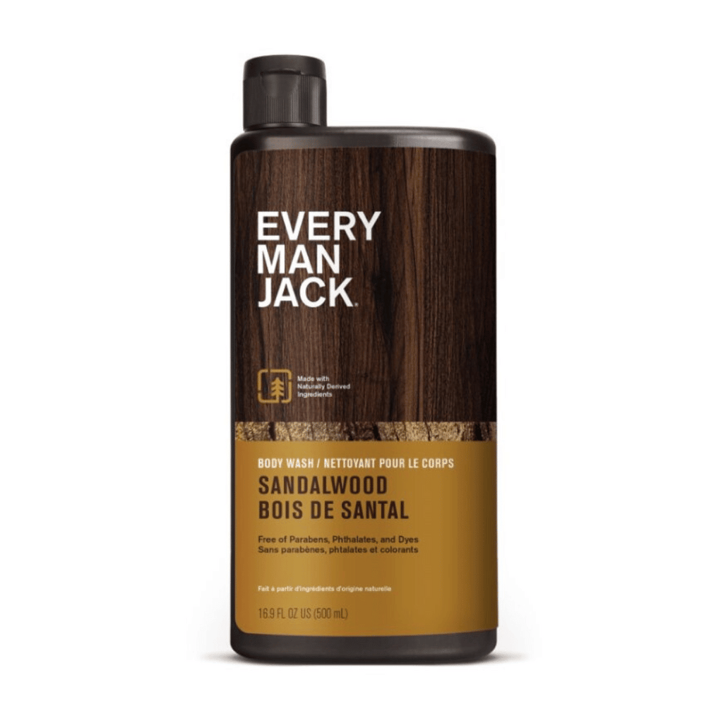 Every Man Jack Body Wash Sandalwood (500ml)