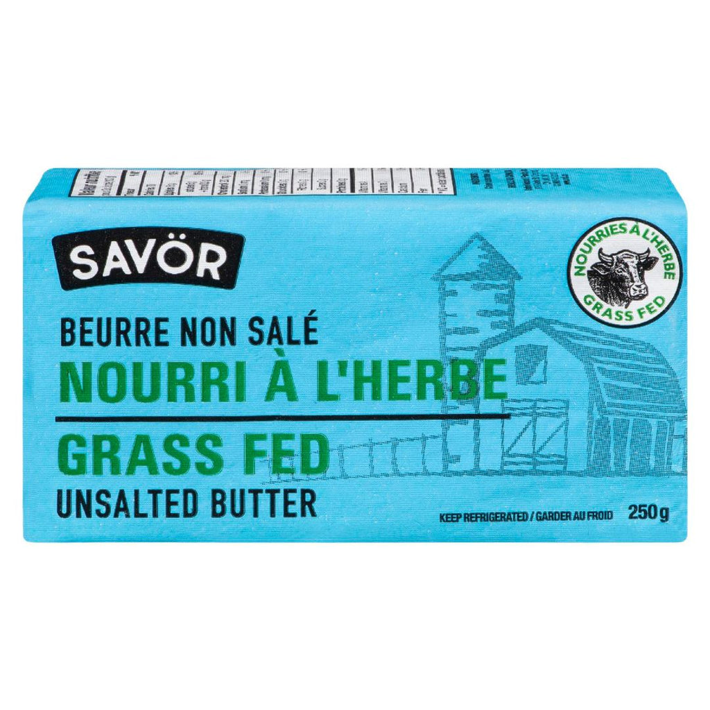 Savor Grassfed Butter - Unsalted (250g)