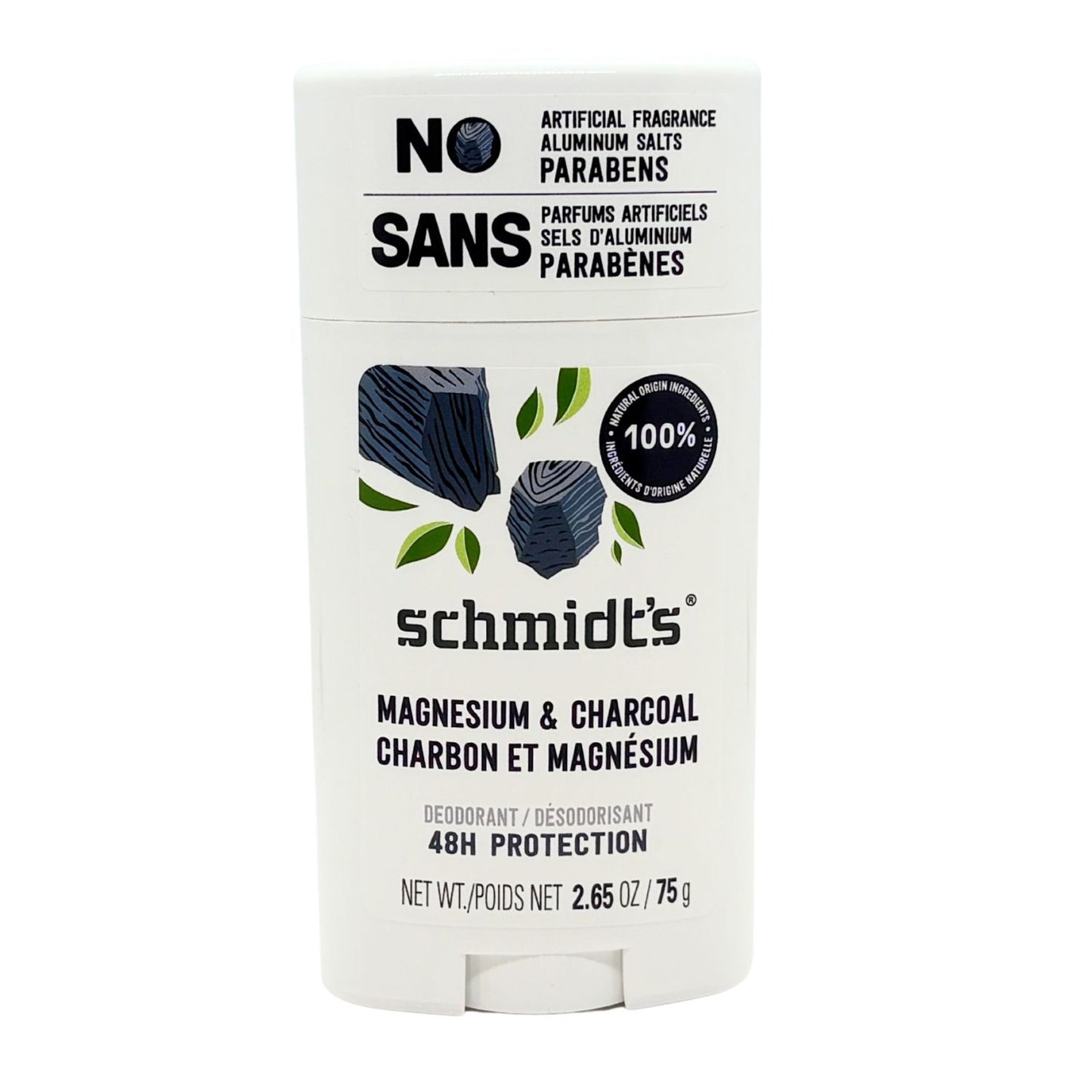 Schmidt's Natural Deodorant - Charcoal & Magnesium