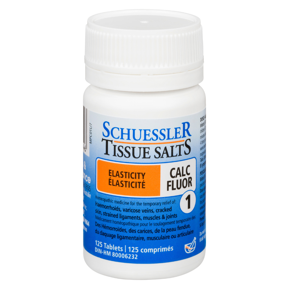 Schuessler Tissue Salts - Calc Fluor No. 1 (125 Tablets) - Lifestyle Markets