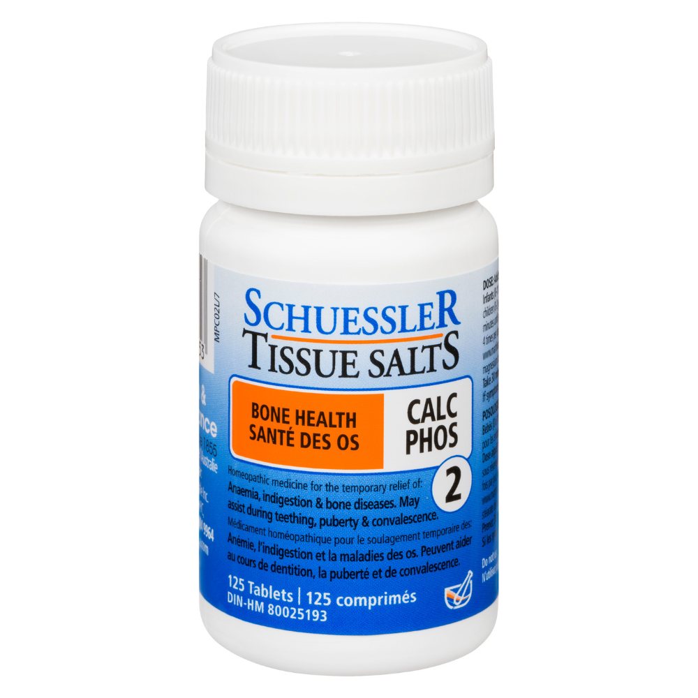 Schuessler Tissue Salts - Calc Phos No. 2 (125 Tablets) - Lifestyle Markets