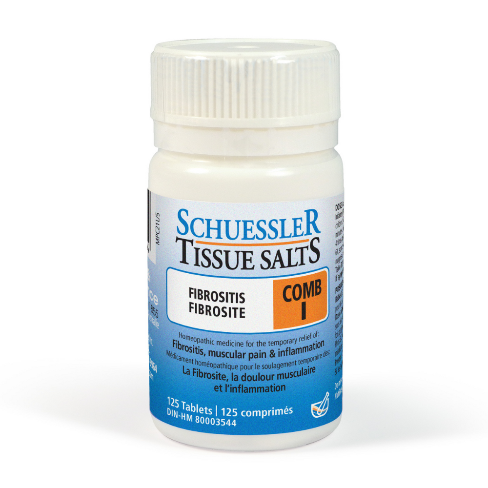 Schuessler Tissue Salts - Fibrositis COMB I (125 Tablets) - Lifestyle Markets