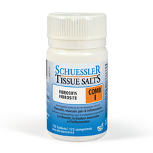 Schuessler Tissue Salts - Fibrositis COMB I (125 Tablets) - Lifestyle Markets