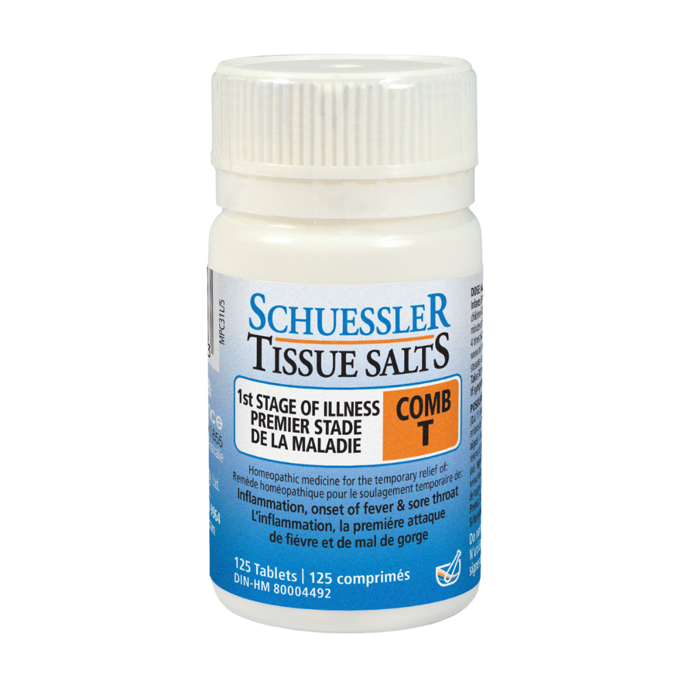 Schuessler Tissue Salts - 1st Stage of Illness COMB T (125 Tablets) - Lifestyle Markets