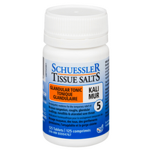Schuessler Tissue Salts - Kali Mur No. 5 (125 Tablets) - Lifestyle Markets