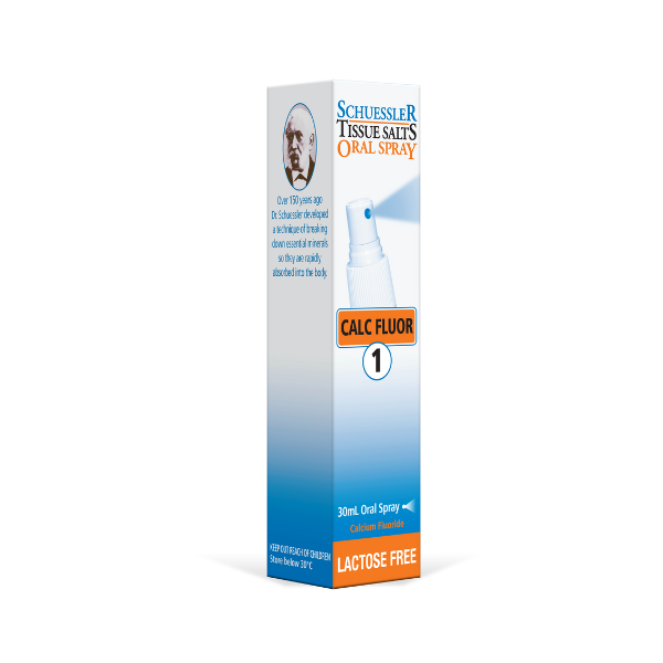 Schuessler Tissue Salts Spray - Calc Fluor No. 1 (30 ml) - Lifestyle Markets