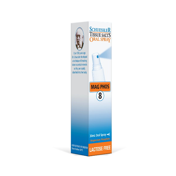 Schuessler Tissue Salts Spray - Mag Phos No. 8 (30ml) - Lifestyle Markets