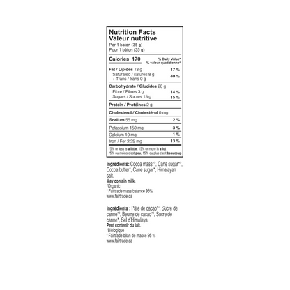 Theobroma Chocolat 60% Dark w/ Himalayan Salt (35g) - Lifestyle Markets