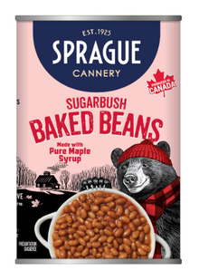 Sprague Sugarbush Baked Beans with Fosterholm Maple Syrup (398ml)