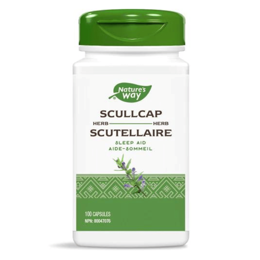Nature's Way Scullcap Herb (100 Caps) - Lifestyle Markets