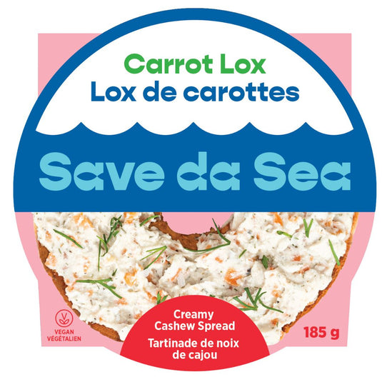 Save da Sea Carrot Lox Cashew Spread (185g) - Lifestyle Markets