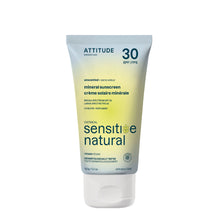 Attitude sunscreen tube with SPF 30 on a white background