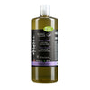 Bottle of Island Essentials natural olive soap on a white background