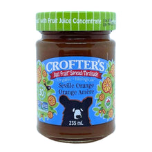 Crofter's Organic Just Fruit Spread - Seville Orange (235ml) - Lifestyle Markets