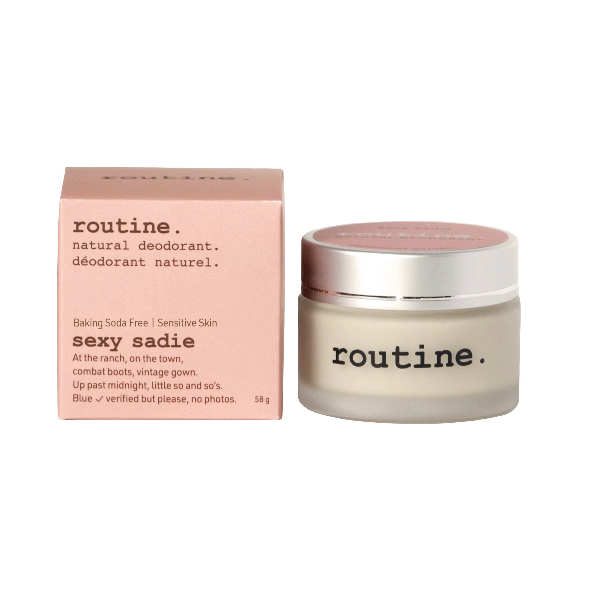 Routine Natural Deodorant - Sexy Sadie (58g) - Lifestyle Markets