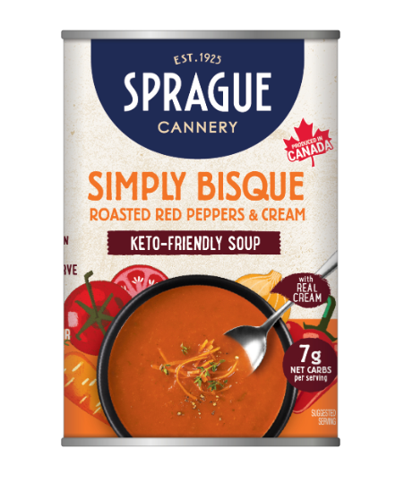 Sprague Keto-Friendly Soup - Simply Bisque (398ml)