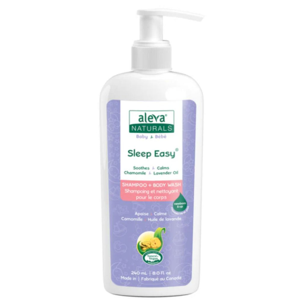 Aleva Naturals Baby Sleep Easy Shampoo + Body Wash (240ml)