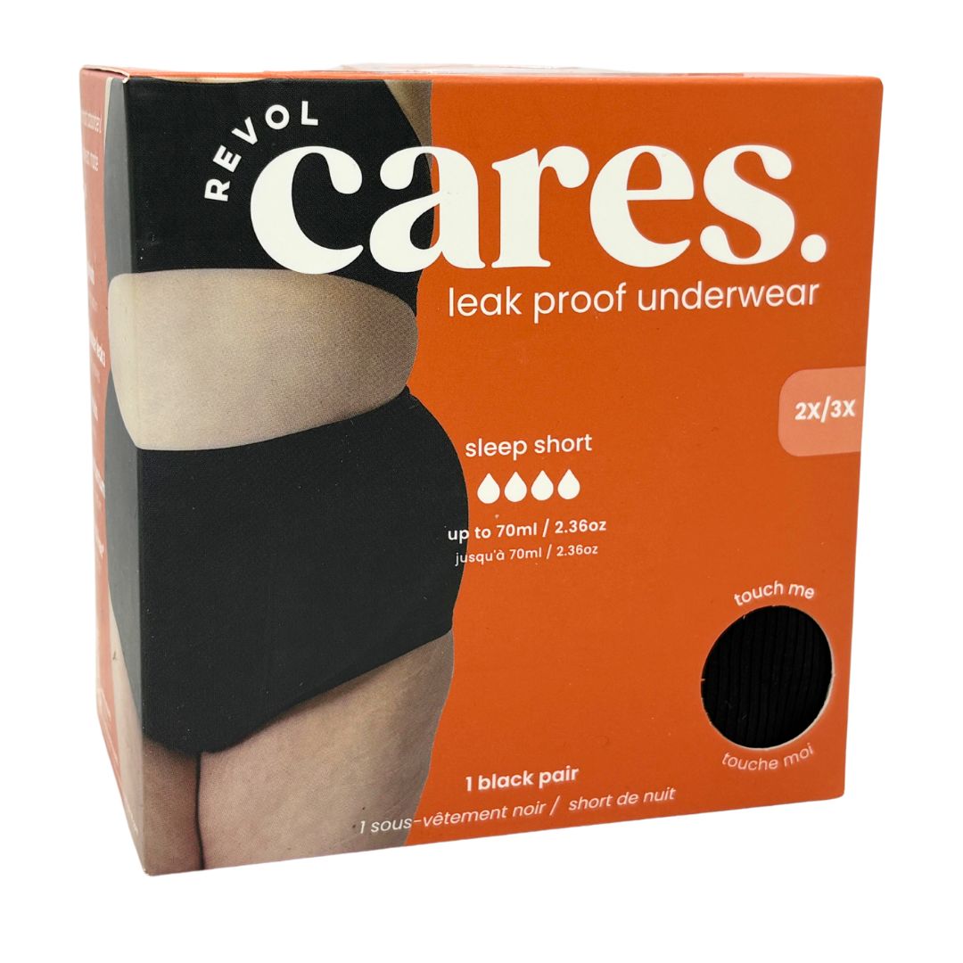 Revol Cares Reusable Leakproof Sleep Short - Lifestyle Markets