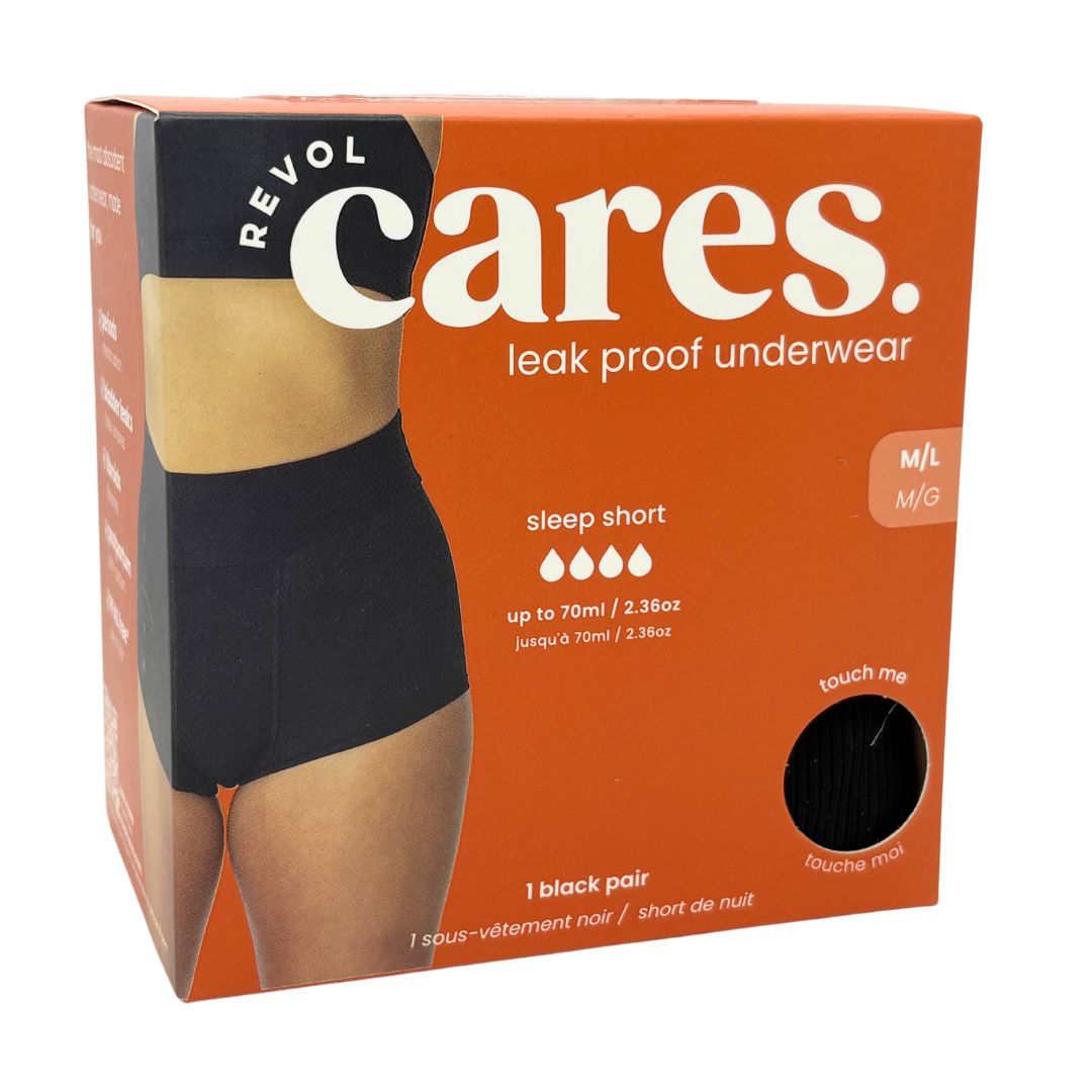 Revol Cares Reusable Leakproof Sleep Short - Lifestyle Markets