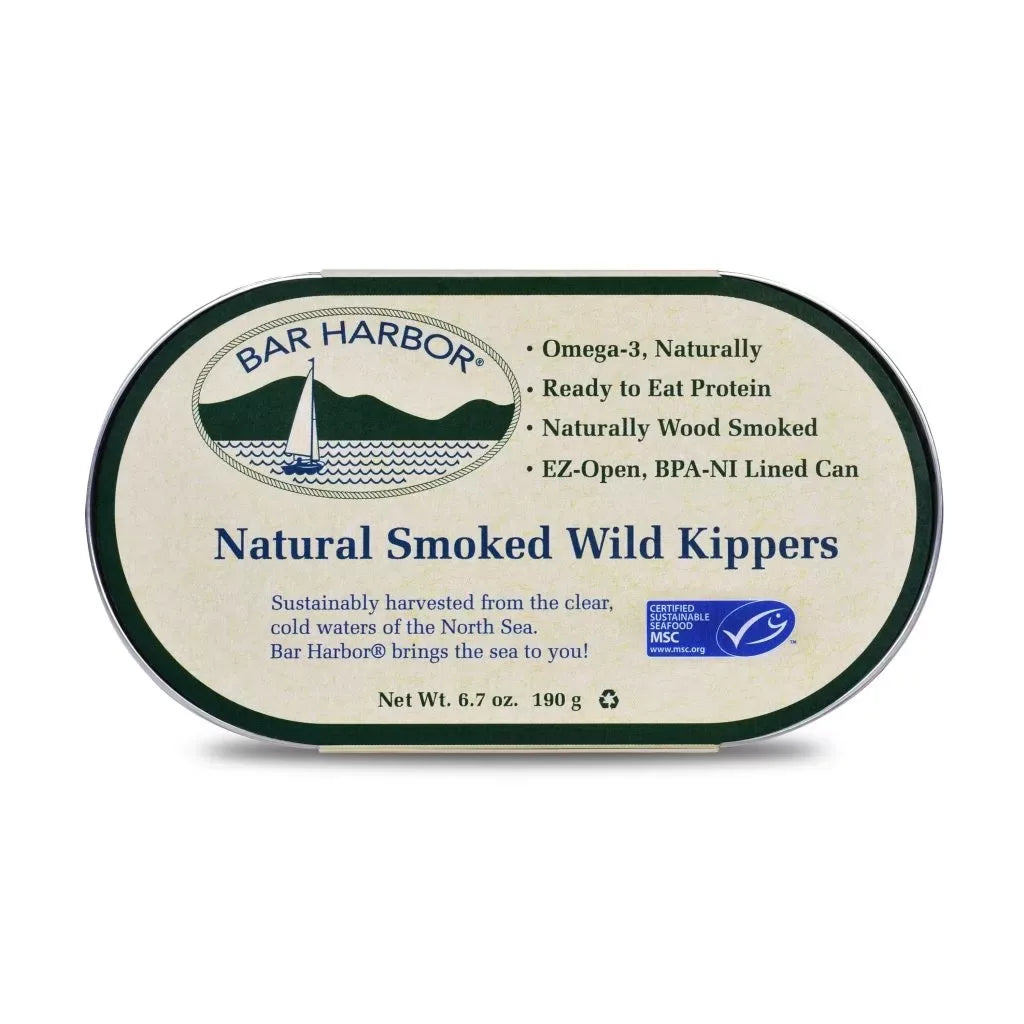 Bar Harbor Natural Smoked Wild Kippered Herring (190g)