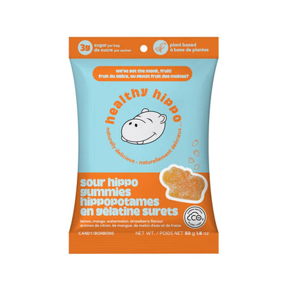 Healthy Hippo Gummies - Sour (50g) - Lifestyle Markets