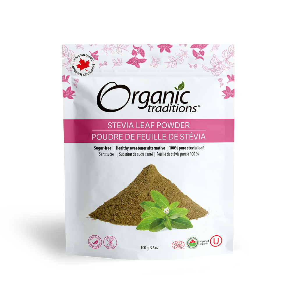 Organic Traditions Stevia Leaf Powder (100g)