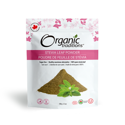 Organic Traditions Stevia Leaf Powder (100g)