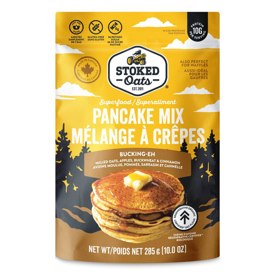 Stoked Oats Pancake Mix - Bucking Eh (265g) - Lifestyle Markets