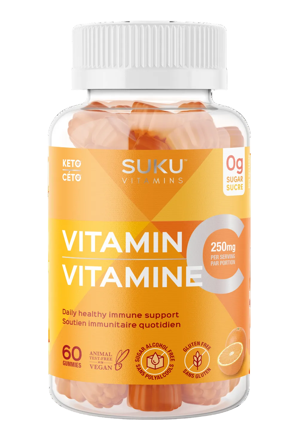 Suku Vitamin C 250mg (60 Gummies)
