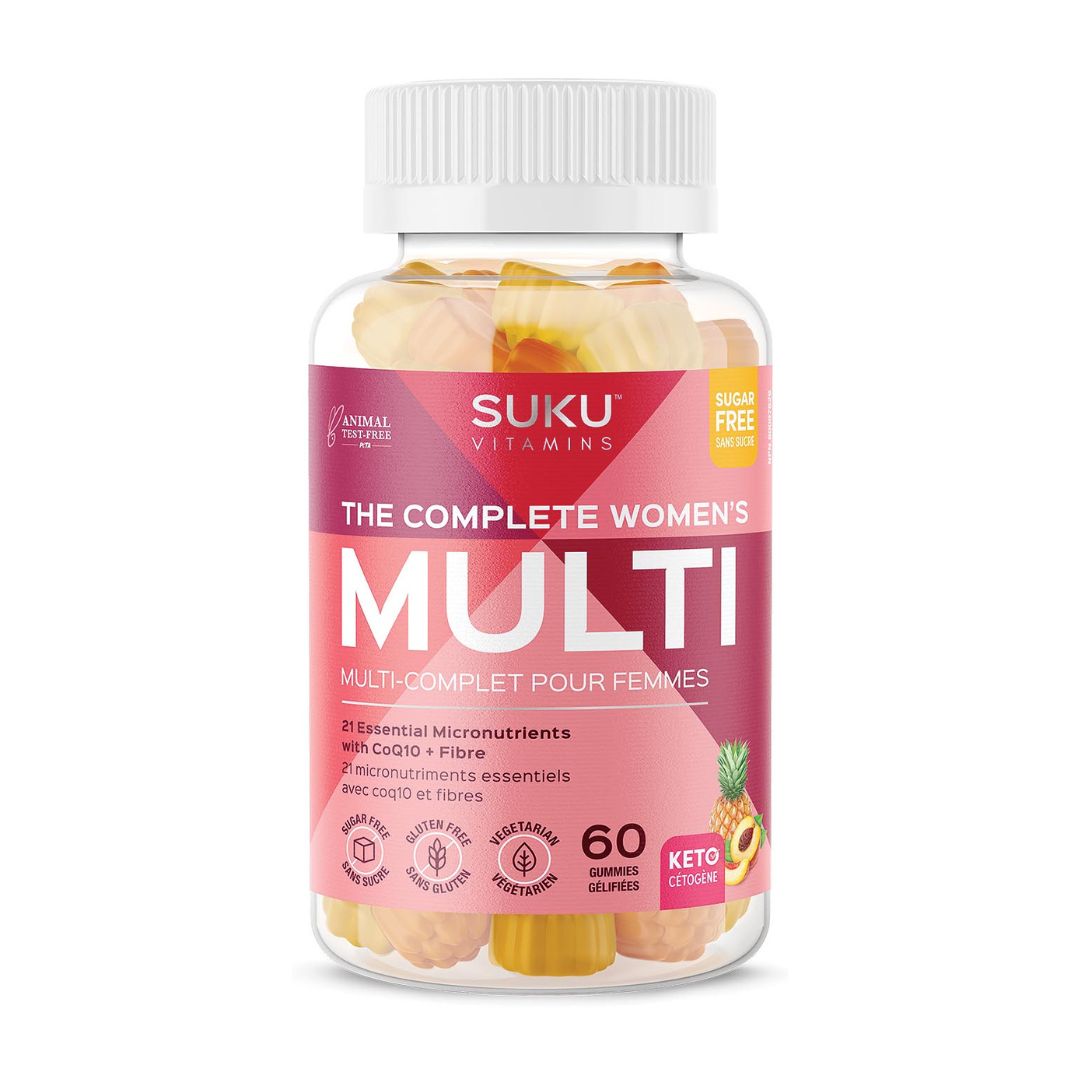 Suku Complete Women's Multi (60 Gummies) - Lifestyle Markets