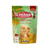 Prana Organic Bio sumsuma sesame bites packaging on a green background