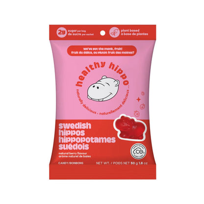 Healthy Hippo Gummies - Swedish (50g) - Lifestyle Markets