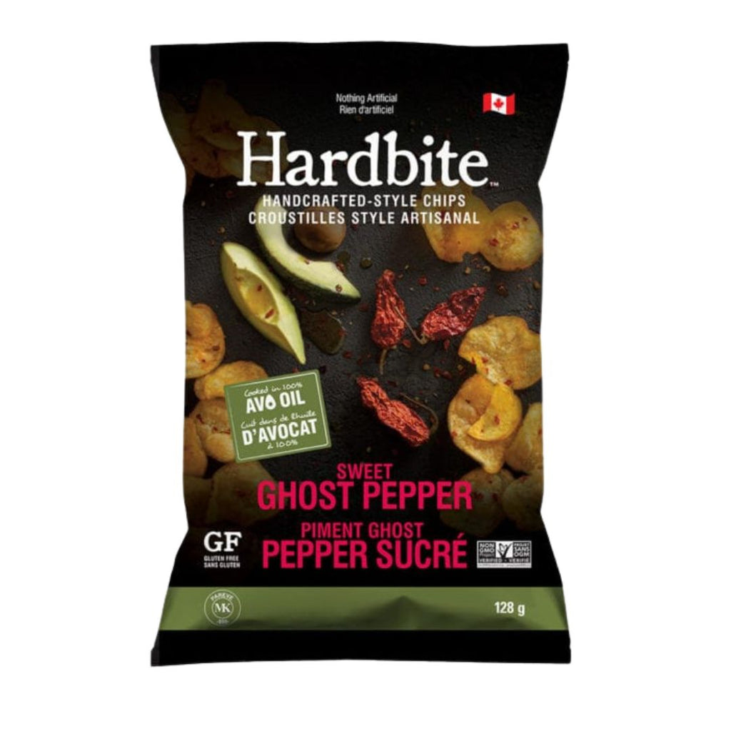 Hardbite Avocado Oil Potato Chips - Sweet Ghost Pepper (128g)