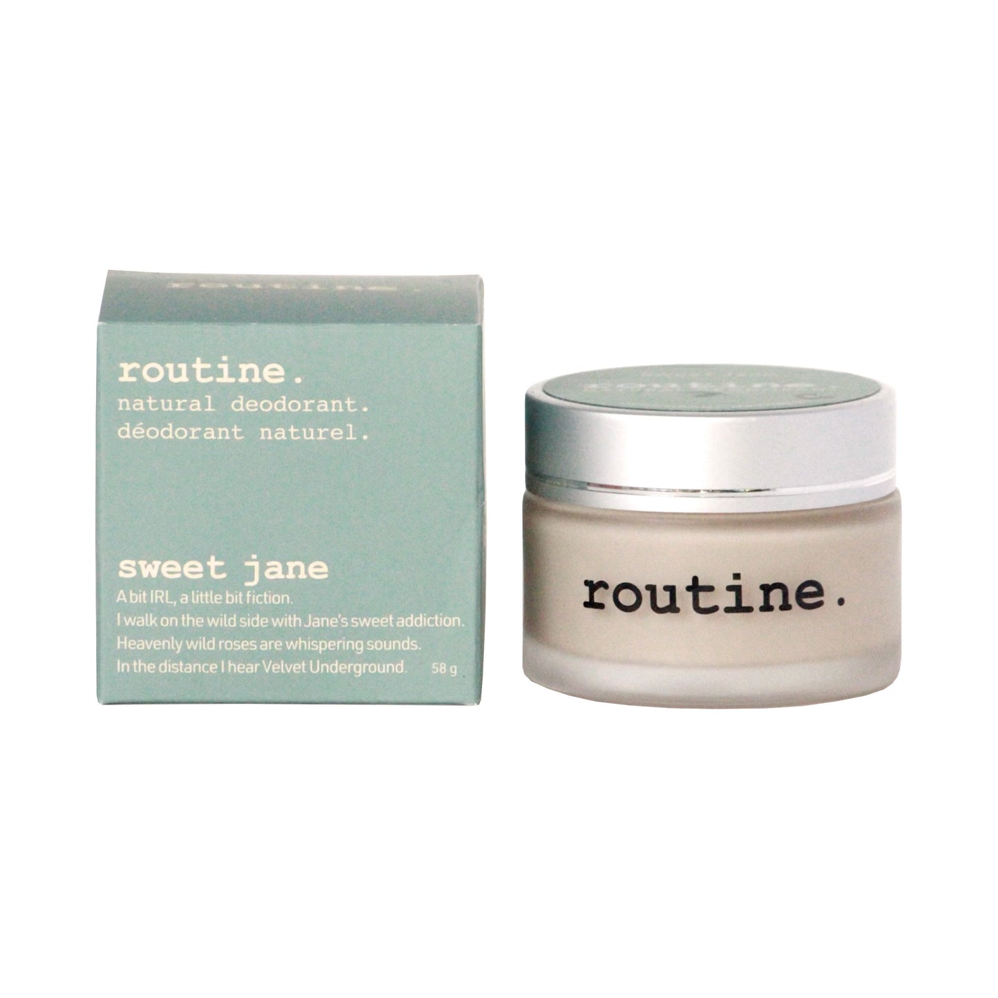 Routine Natural Deodorant - Sweet Jane (58g) - Lifestyle Markets