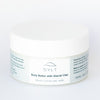 Jar of Sylt body butter with glacial clay on a white background