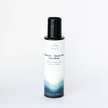 Sylt Charcoal Glacial Clay Face Wash bottle on a white background