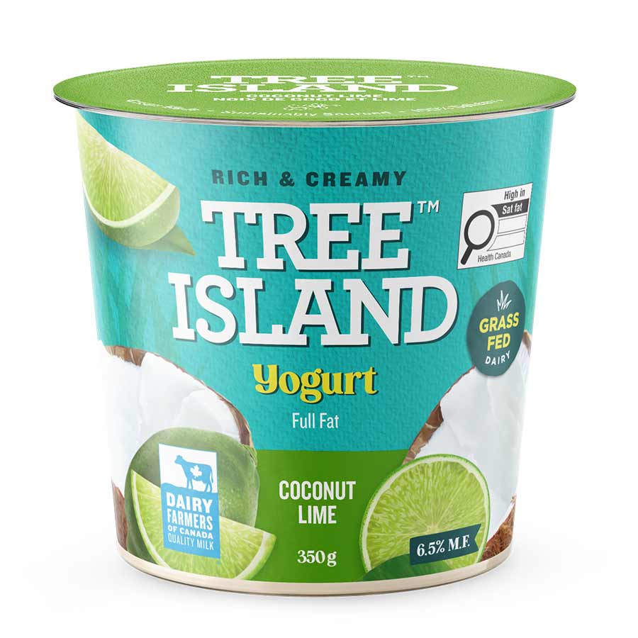 Tree Island Greek Yogurt - Coconut Lime (325ml) - Lifestyle Markets