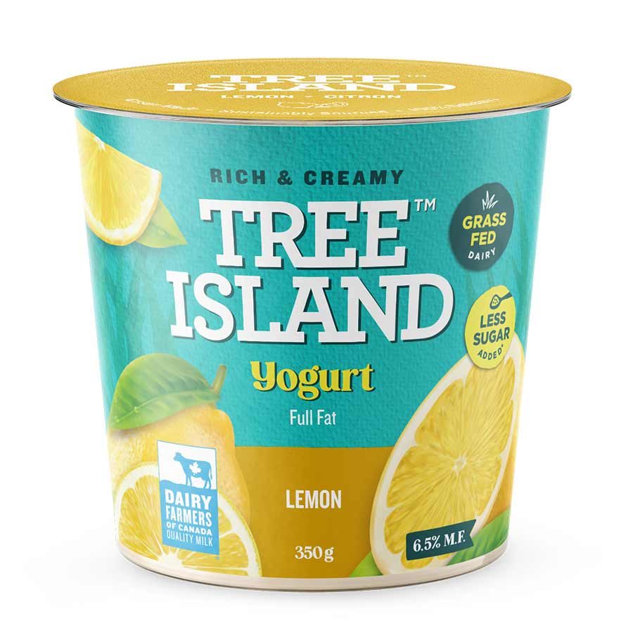 Tree Island Greek Yogurt - Lemon (325ml) - Lifestyle Markets