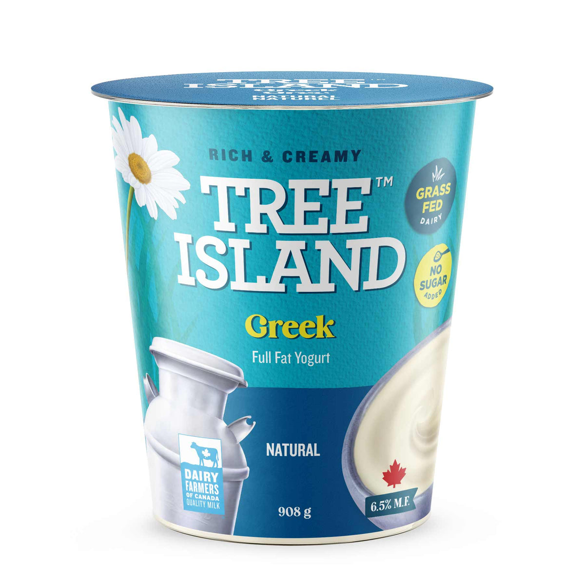Tree Island Greek Yogurt - Natural (908 g)