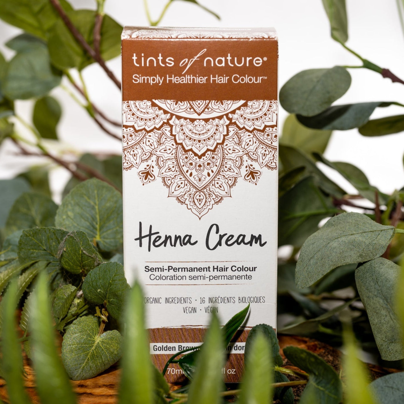 Tints of Nature Henna Cream - Golden Brown (70ml) - Lifestyle Markets