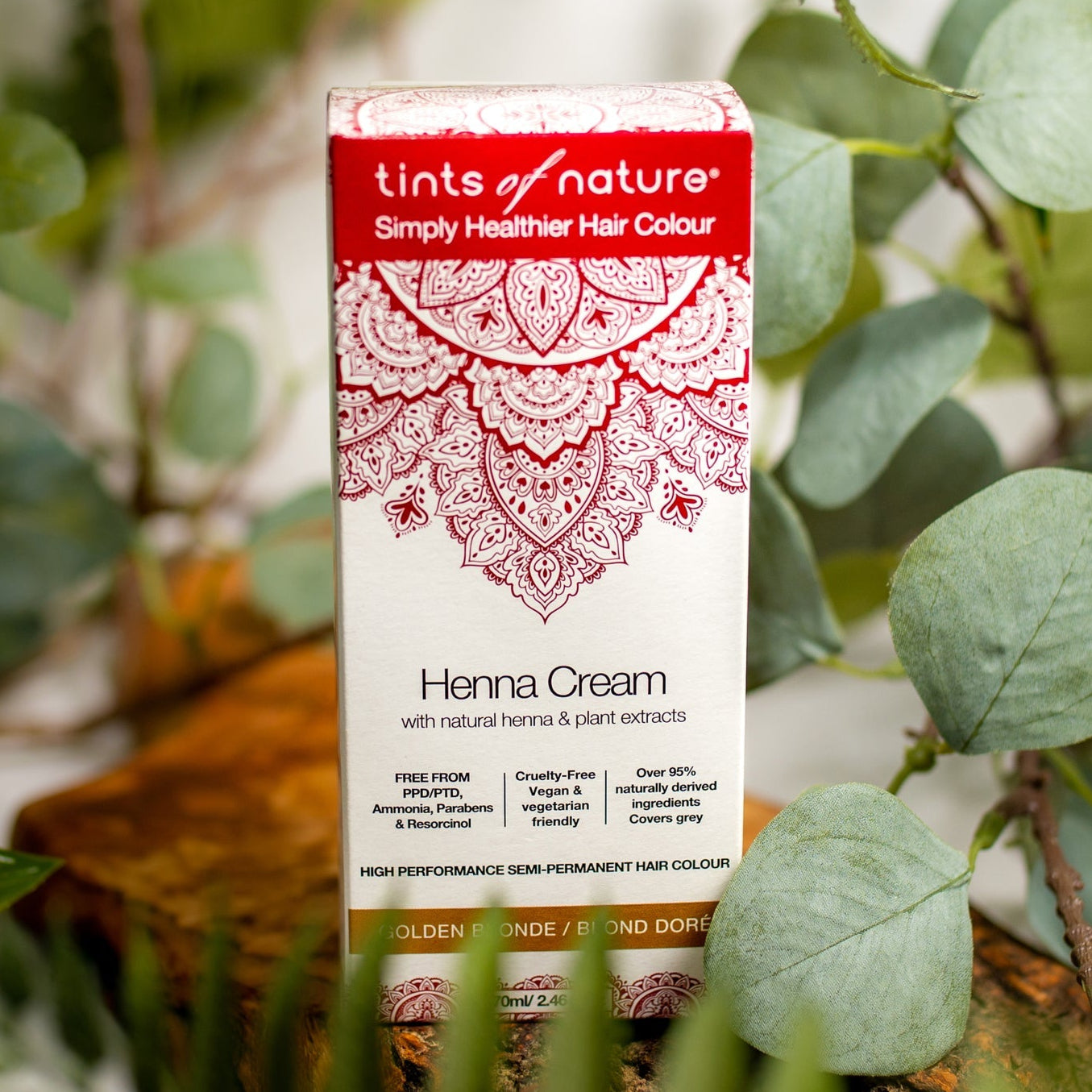 Tints of Nature Henna Cream - Golden Blonde (70ml) - Lifestyle Markets