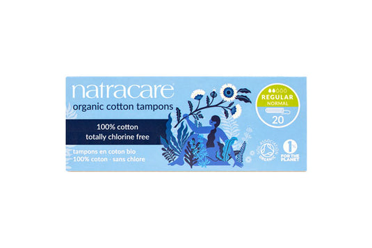 Natracare Regular Cotton Tampons (16 Count) - Lifestyle Markets