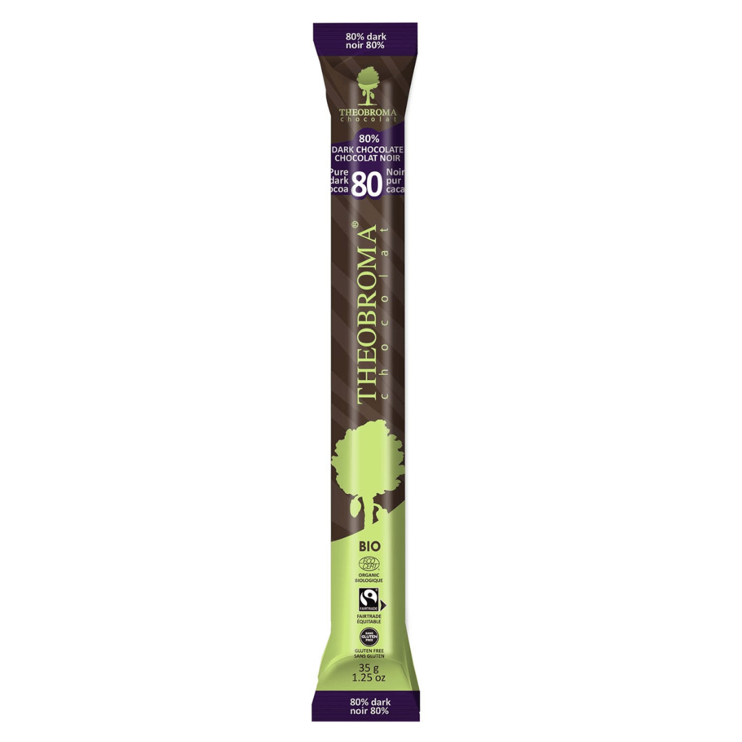 Theobroma Chocolat 80% Dark Chocolate (35g) - Lifestyle Markets
