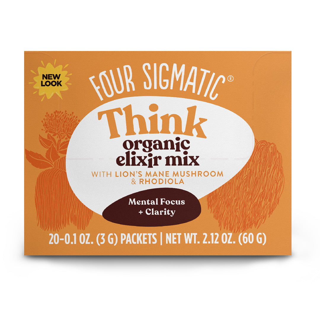 Four Sigmatic Organic Elixir Mix with Lion’s Mane & Rhodiola – 20 Sachets - Lifestyle Markets