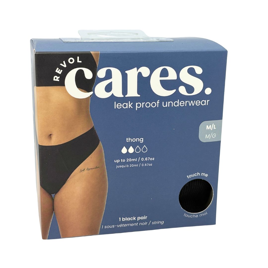Revol Cares Reusable Leakproof Thong - Lifestyle Markets